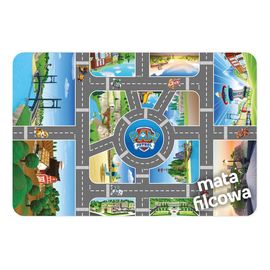 Nickelodeon mata filcowa Psi Patrol Miasta, Kolor: Miasta, Rozmiar/wiek dziecka: 100x150 cm