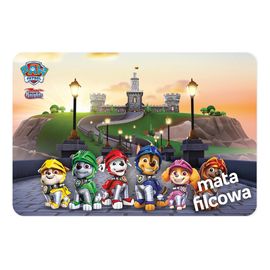 Nickelodeon mata filcowa 100x150 Psi Patrol Zamek, Kolor: Zamek, Rozmiar/wiek dziecka: 100x150 cm
