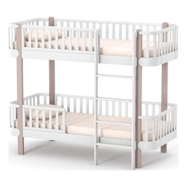 Veres Monaco 190 – dětská patrová postel (190×80 cm) – Cappuccino White, Kolor: Cappuccino White