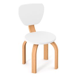 Veres Monaco – dětská židlička s opěradlem – White Natural
