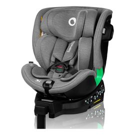 Lionelo Harmony i-Size - víceskupinová autosedačka (40 - 150 cm | 0 - 36 kg | 0 - 12 let), Kolor: Grey Concrete Bamboo