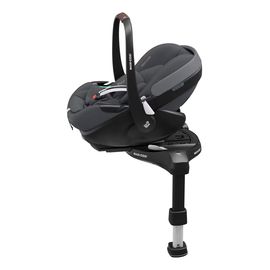 Maxi-Cosi Pebble 360 Pro2 with FamilyFix 360 Pro Base - Rotating Infant Car Seat (40-87 cm | 0-13 kg | Birth to 18 Months), Baza: FamilyFix 360&deg; Pro, Kolor: Twillic Graphite, image 
