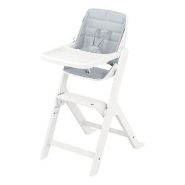 Maxi-Cosi jídelní židlička se sadou pro děti Nesta White Wood, Rodzaj: krzesełko + zestaw dla dzieci, Kolor ramy: White Wood, Kolor: Beyond Sky Grey