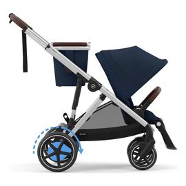 Cybex eGazelle S elektrický sportovní kočárek, Rodzaj wózka: spacerowy, Kolor materiału: Ocean Blue