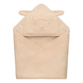 Lionelo Muslin Hooded Towel Beige Sand, Kolor: Beige Sand, image 