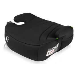 Lionelo Luuk i-Size - podsedák do auta pro starší děti (125–150 cm | 22–36 kg | 5–12 let), Kolor: Black