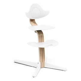 Stokke Nomi židlička Natural White, Rodzaj: krzesełko, Kolor ramy: Natural, Kolor: White