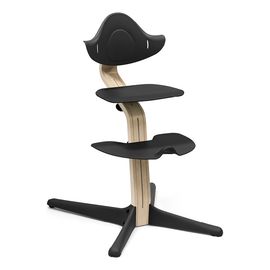 Stokke Nomi židlička Natural Black, Rodzaj: krzesełko, Kolor ramy: Natural, Kolor: Black