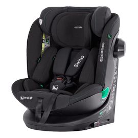 Carrello Sirius víceskupinová autosedačka (40–150 cm | 0–36 kg | 0–12 let), Kolor: Absolute Black