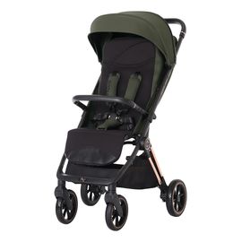 Espiro Flame - kompaktní sportovní kočárek, Kolor materiału: 04 Green Emerald