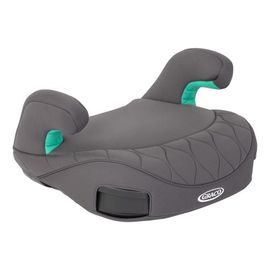 Graco Booster Max R129 - podsedák do auta ISOFIX pro děti (137–150 cm | 22–36 kg | 7–12 let), Kolor: Iron