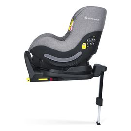 Avionaut Aerofix RWF AirFlow so základňou IQ Orbit * Zľava v košíku * autosedačka pre najmenších (61 - 105 cm | 0 - 18 kg | 6 mesiacov - 4 roky), Baza: baza IQ Orbit, Kolor: Grey