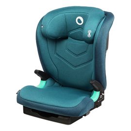 Lionelo Neal i-Size - autosedačka pro starší děti (100-150 cm | 15-36 kg | 4-12 let), Kolor: Green Turquoise