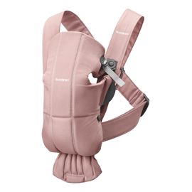 BabyBjorn Mini Woven nosítko Ztlumené růžové, Rodzaj: Woven, Kolor: Dusty pink