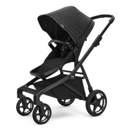 Thule Sleek 2 sportovní kočárek, Rodzaj wózka: spacerowy, Kolor materiału: Black, Kolor ramy: Black