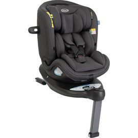Graco Turn2Me * Rabatt im Warenkorb * drehbarer Kindersitz (40 - 105 cm | 0 - 18 kg | 6 Monate - 4 Jahre), Kolor: Iron