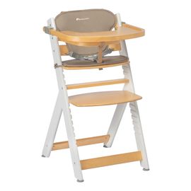 Bebe Confort krzesełko Timba z poduszką White Legs/Beige, Kolor: Beige