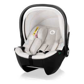 Lionelo Moxie i-Size — autosedačka pro miminka (40–87 cm | 0–13 kg | 0–15 měsíců), Baza: bez bazy, Kolor: Beige Sand
