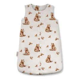Waldin bambusový spací pytel pro miminka 1.5 tog 0-6 měs. Medvídci Beige, Rozmiar: 0-6m, Rodzaj: 1.5 tog, Kolor: Beige