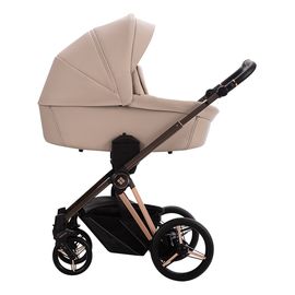 Bebetto Monti Premium Class Pro - kočárek 2v1 kombinovaný, Kolekcja: Premium Class Pro, Kolor materiału: Choco 04