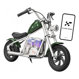 Hyper Gogo Cruiser 12 Plus elektrická motorka s aplikací Zelená, Kolor: Zielony