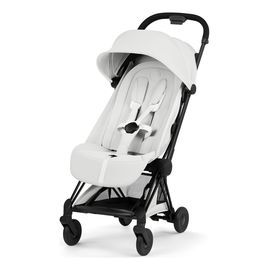 Cybex Coya Style — kompaktní sportovní kočárek do letadla, Rodzaj wózka: spacerowy, Kolekcja: Style, Kolor materiału: Off white, Kolor ramy: Black