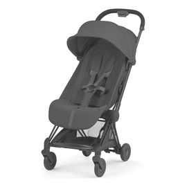 Cybex Coya Style Collection Compact Cabin-Size Pushchair, Rodzaj: spacerowy, Kolekcja: Style, Kolor: Sepia Black, Kolor ramy: Black, image 