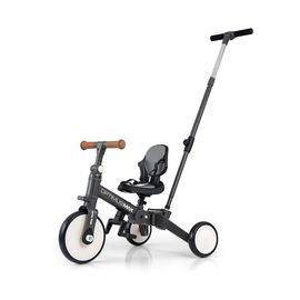Milly Mally Optimus Max 5-in-1 Bike Dark Grey, Kolor: Dark Grey, image 