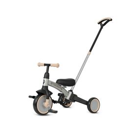 QPlay Stager 3w1 tříkolka Silver, Kolor: Silver