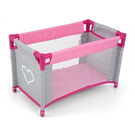 Milly Mally Lisa Prestige Doll Bed Pink, image 