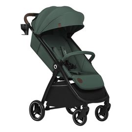 Lionelo Ingrid Beige Sand - Sportovní kočárek, Kolor materiału: Green Emerald
