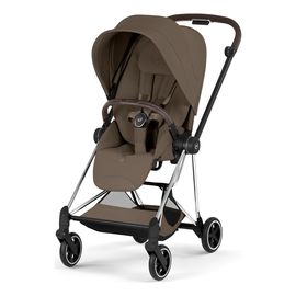 Cybex Mios 5 Style w&oacute;zek spacerowy City Grey - Chrome Brown, Rodzaj: spacerowy, Kolekcja: Style, Kolor: Coconut Brown, Kolor ramy: Chrome Brown, image 