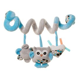 Play & Edu Spiral Toy spirala pluszowa Owl OB07, Kolor: Owl blue, image 