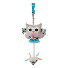 Play & Edu Music Toy zabawka pozytywka Owl OB01, Kolor: Owl blue, image 