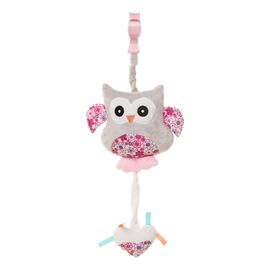 Play & Edu Music Toy zabawka pozytywka Owl OP01, Kolor: Owl pink, image 