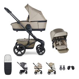 Easywalker Harvey 5 Premium 2-in-1 XXL Set, Rodzaj: zestaw XXL, Kolekcja: Premium, Kolor: Pearl Taupe, Rodzaj k&oacute;ł: bezobsługowe, image 
