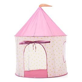 Kids Concept Namiot do zabawy w kropki różowy, image 