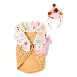 Kids Concept Strój Ice Cream lody w wafelku, image 