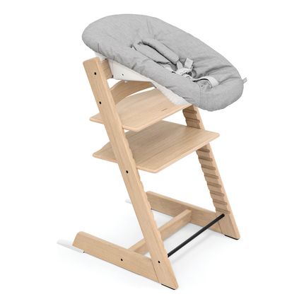 Stokke krzesełko Tripp Trapp z Newborn Set Oak Natural | TOMI.pl