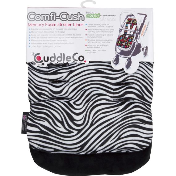 CuddleCo vložka do kočárku Comfi-Cush Zebra, 2 zdjęcie