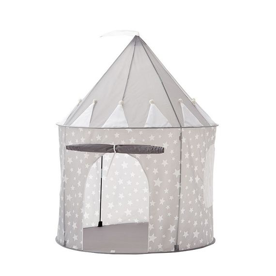 Kids Concept Star hrací stan šedý s hvězdičkami, Kolor: Star Grey