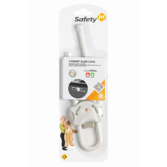 Safety 1st pojistka dvířek skříněk (horizontální), Kolor: biały, 2 zdjęcie