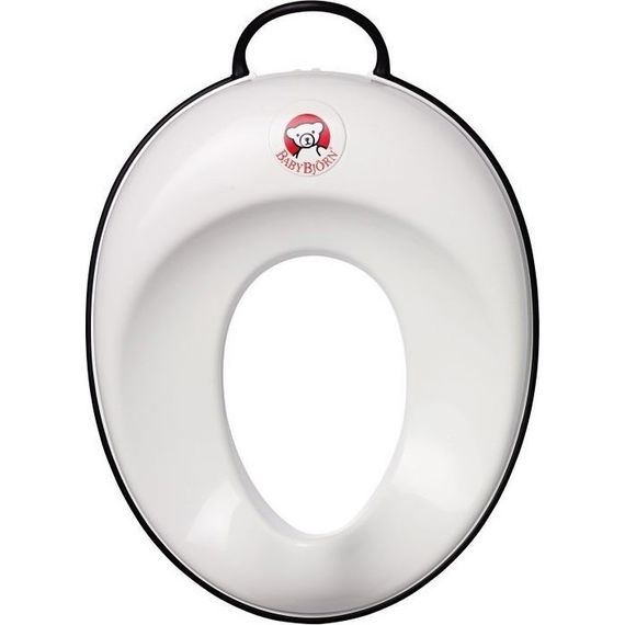 BabyBjorn nástavec na WC White/Black, Kolor: White/Black