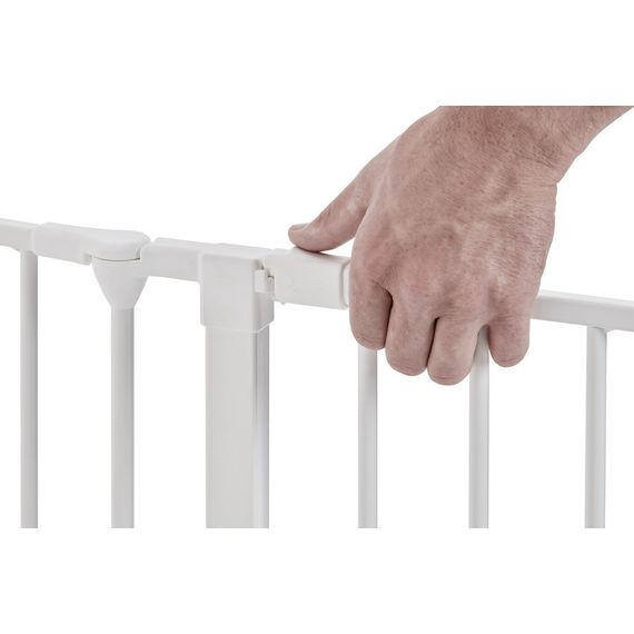 Baby Dan ochranná zástěna ke krbu Flex XXL Bílá, 5 zdjęcie