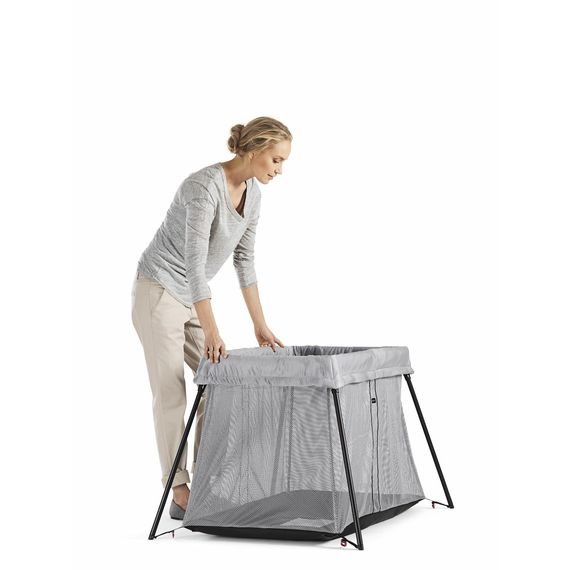 BabyBjorn Light Travel Cot Silver, Kolor: Silver, image , 4 image