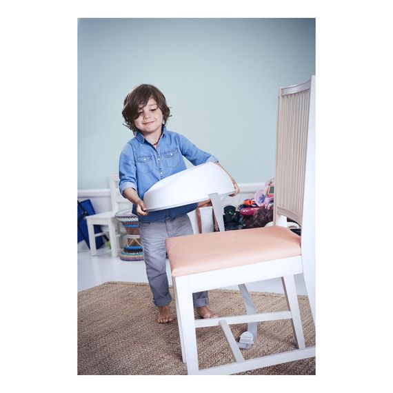 BabyBjorn podsedák na židli White, Kolor: White, 9 zdjęcie