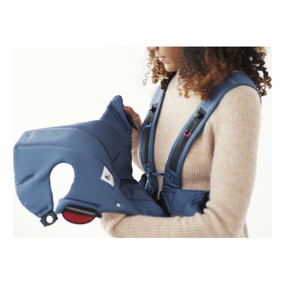 BabyBjorn Mini nosítko 3D Jersey Light Grey, Rodzaj: Jersey, Kolor: Light grey, 8 zdjęcie