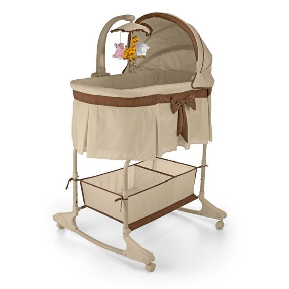 Milly Mally Sweet Melody 4-in-1 Cradle with Remote Cream, Kolor: Cream, image 