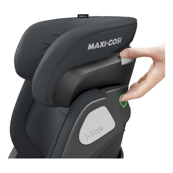 Maxi-Cosi Kore Pro i-Size – autosedačka pro větší děti (100–150 cm | 15–36 kg | 4–12 let), Kolor: Graphite, 6 zdjęcie