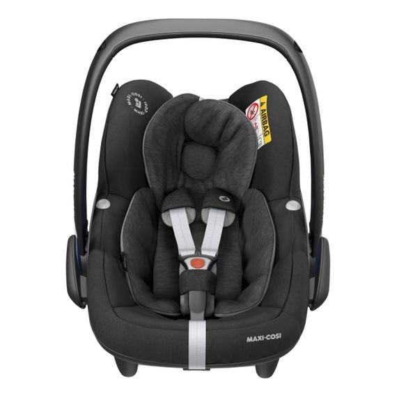 Maxi-Cosi Pebble Pro i-Size – autosedačka pro novorozence (45–75 cm | 0–12 kg | 0–12 měsíců), Baza: bez bazy, Kolor: Essential Black, 4 zdjęcie